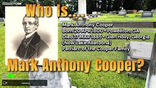 Who Is Mark Anthony Cooper?