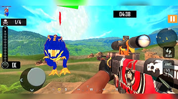 Wild Dino Animal Zoo Hunter - Android Gameplay - Part 2