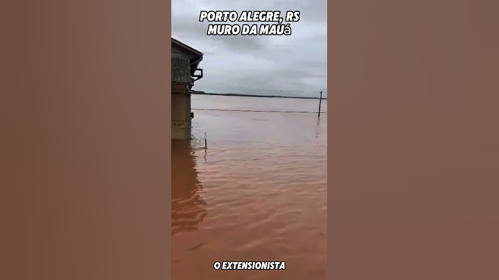 Rio Guaíba, Porto Alegre, RS.  😳🙏 #enchente #cheias #riograndedosul  #portoalegre