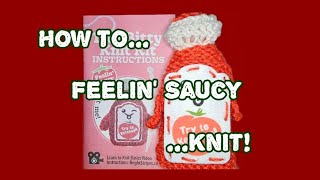 Five Below | Itty Bitty Knit Kit | Knit Kit | Feelin Saucy | How to