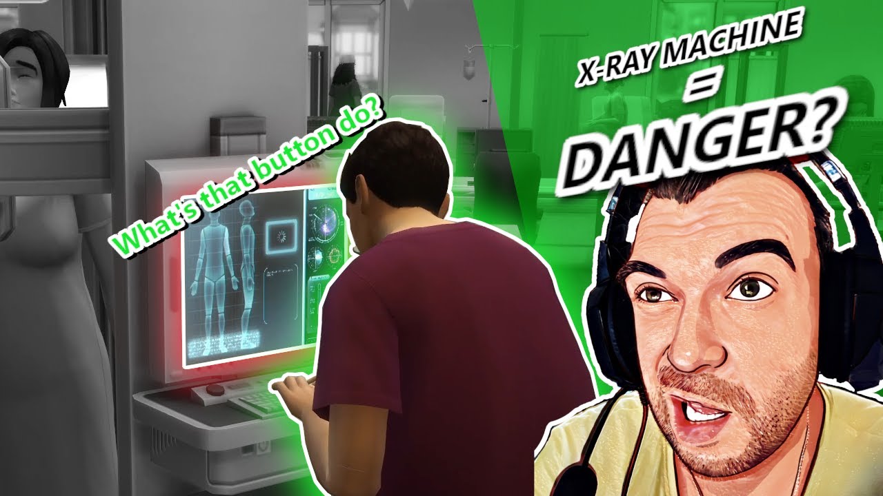 He tried to USE an X-Ray machine! | #Sims4 | LSTC! - EP.016
