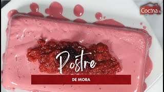 Postre de mora - CocinaTv producido por Juan Gonzalo Angel Restrepo