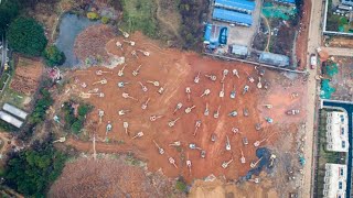 Live: Construction for Wuhan makeshift hospitals underway 与疫情赛跑——武汉火神山雷神山医院建设最前线