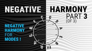 Negative Harmony Part 3 – Negative harmony for modes