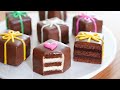 발렌타인데이🍫  사랑하는 분에게 미니 초코 케이크 선물하세요. 🎁 Mini Chocolate Cake Recipe / White Chocolate Ganache Recipe