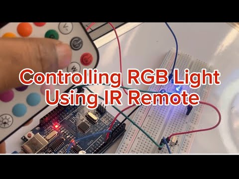 Arduino Project #4. Controlling RGB Light Using IR Remote on Arduino ...