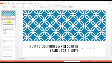 Tutorial 13 - How to configure MX record in cPanel for G Suite