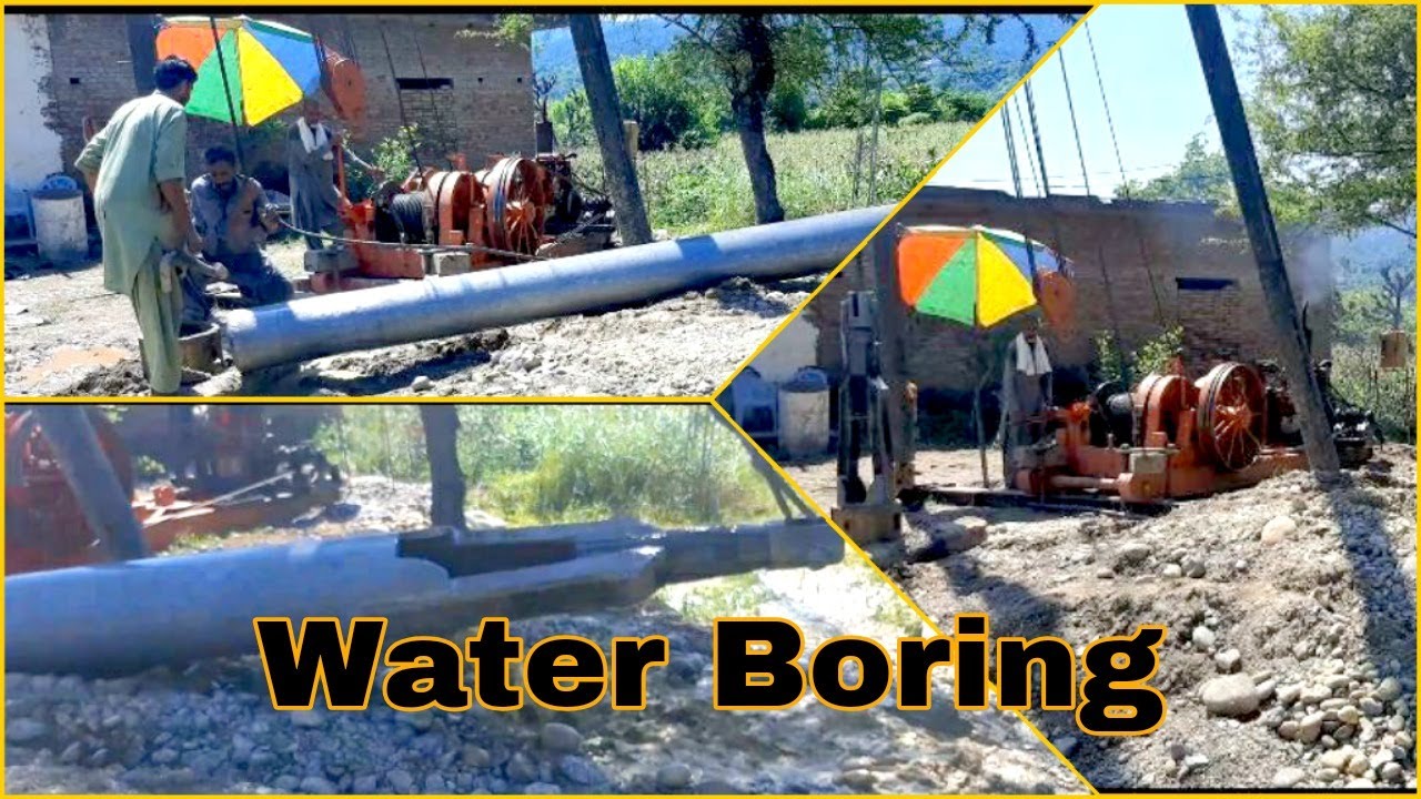Tube Well InstallationHow To Bore or Drill Well For WaterWater Boring