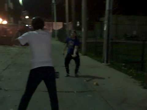 Smashing Pumpkins With a Baseball Bat
