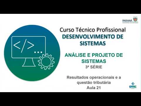 SYSTEM ANALYSIS AND DESIGN – 3RD GRADE – CLASS 21 – PROF. SIDNEY 06/17/2026