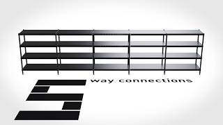 ベーシックシリーズ フラットシェルフ W450×D450mm シェルフ・ブラック