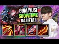 GUMAYUSI SHOWTIME WITH KALISTA IN KR SOLOQ! - T1 Gumayusi Plays Kalista ADC vs Jhin!