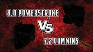 Ford 8.0 Powerstroke vs Ram 7.2 Cummins | New Turbodiesel Engines Ultimate Head-to-Head Comparison