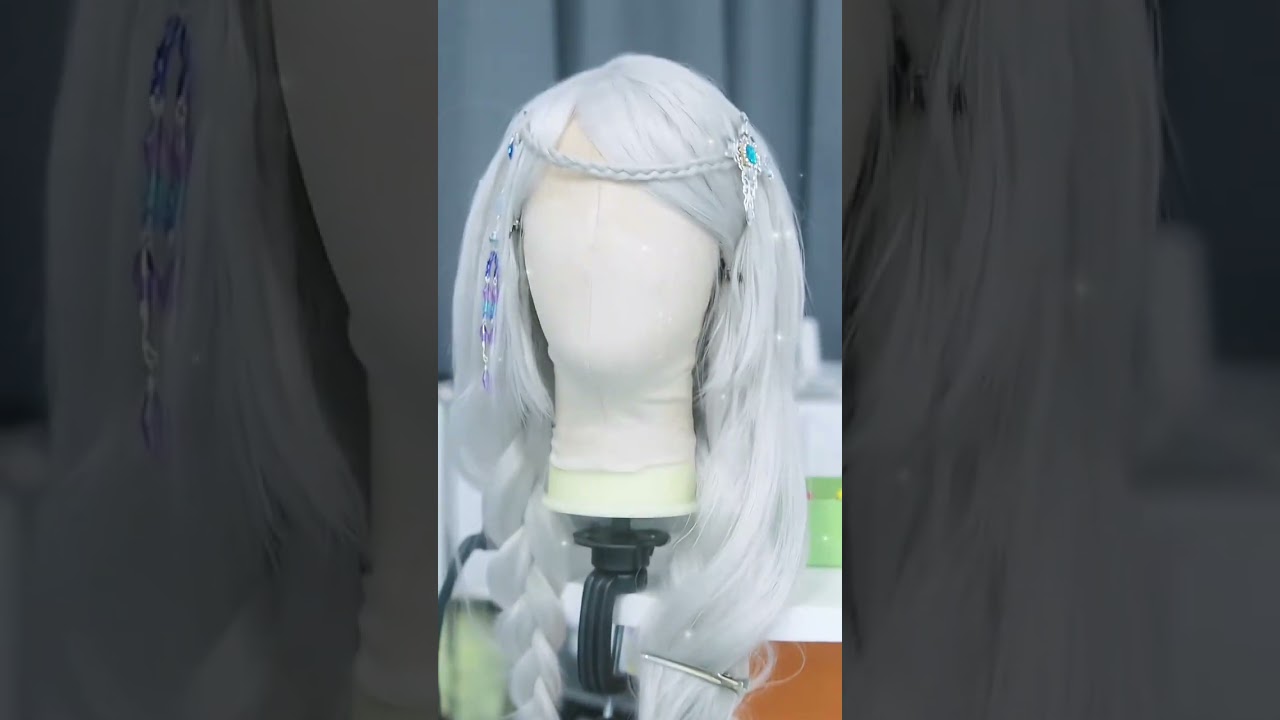 “浮塵輕擾，三千光景”#叶罗丽精灵梦 #银尘 #挑战100个反派角色 （一百）#仿妆 #原创 #makeup #shorts