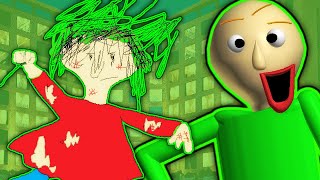 BALDIS GOT A HOTEL AND PLAYTIME GOT BEAT UP | Baldis Basics Mod