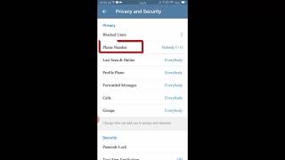 How to Secure Or Hide mobile number on Telegram | for Students & Privacy Security screenshot 4