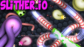 NEW GAME! VERY HARD! ( slither.io #1 )