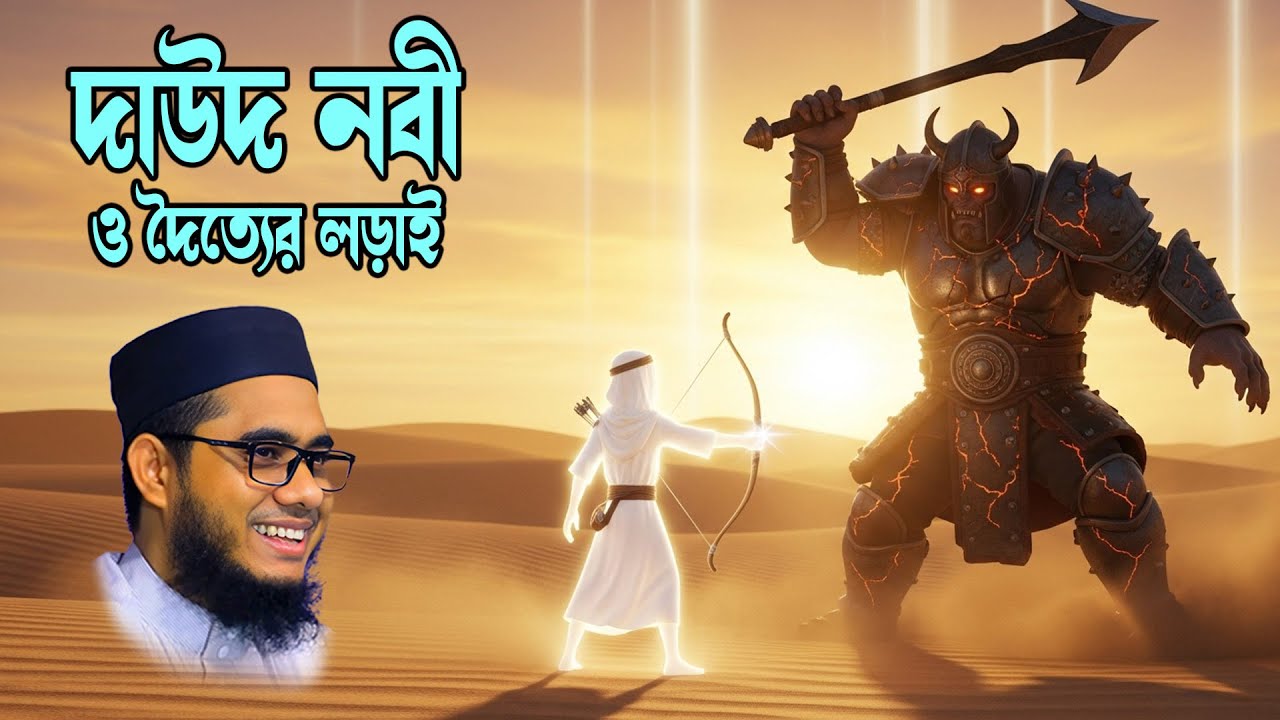 দাউদ নবীর সাথে দৈত্যের ভয়ংকর লড়াই | Mufti Shahidur Rahman Mahmudabadi | BD Waz | ইসলামিক ওয়াজ