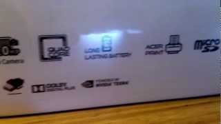 Acer Iconia A701 Box (before unboxing)