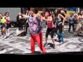 Spandex times sqaure flash mob