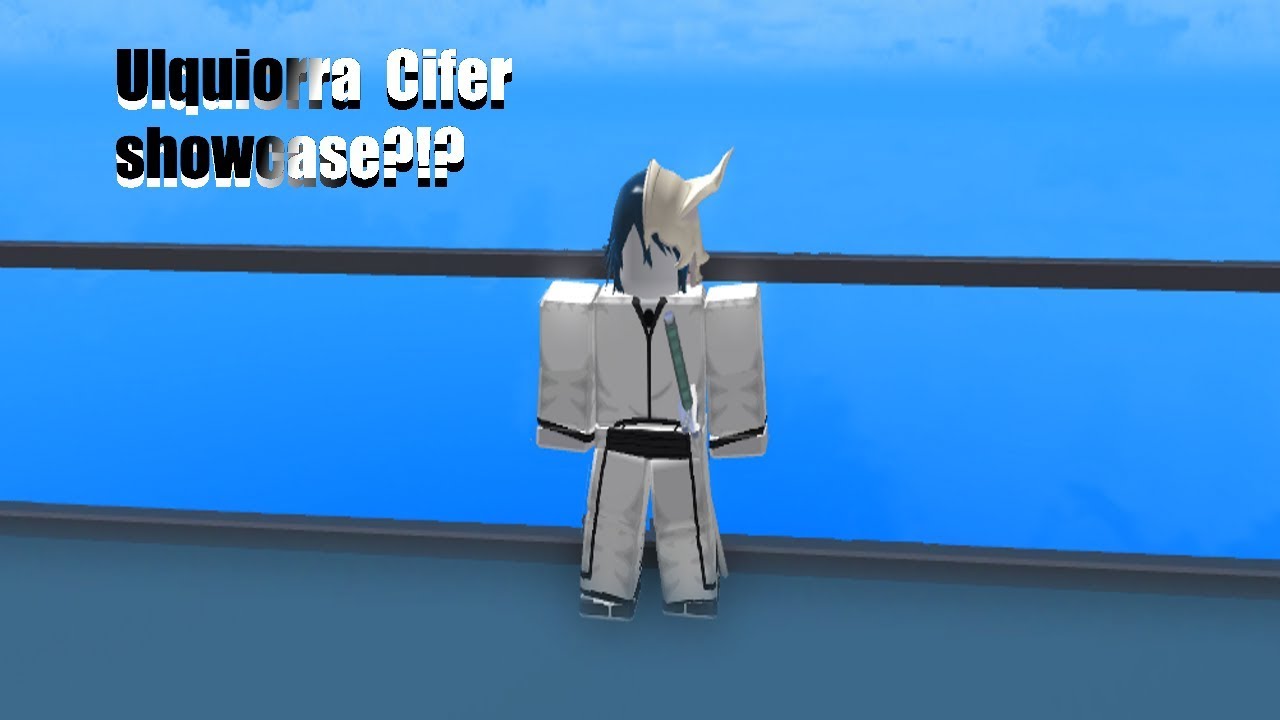 Ulquiorra Cifer Showcase Ultimate Crossover By Zodius - ultimate crossover roblox codes