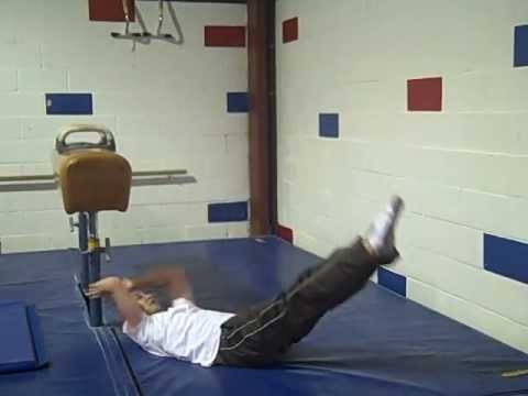 GYMNASTICS/GENERAL FITNESS CONDITIONING - Shoulders/Stomach Routine (range of motion and static)