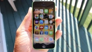 iPhone 5C hands on review WALKTHROUGH (GREEN)