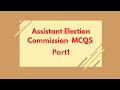 Assistant election commission past paper mcqs/ Constitution 1973 mcqs