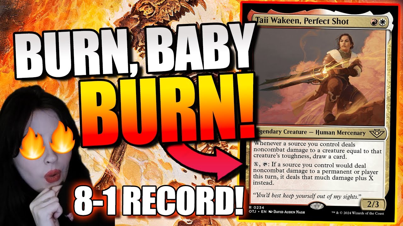 😳BOROS BURN is BROKEN?!🔥90% WR!🔥Standard MTG Gameplay & Deck