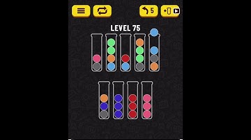Ball Sort Puzzle — Level 75