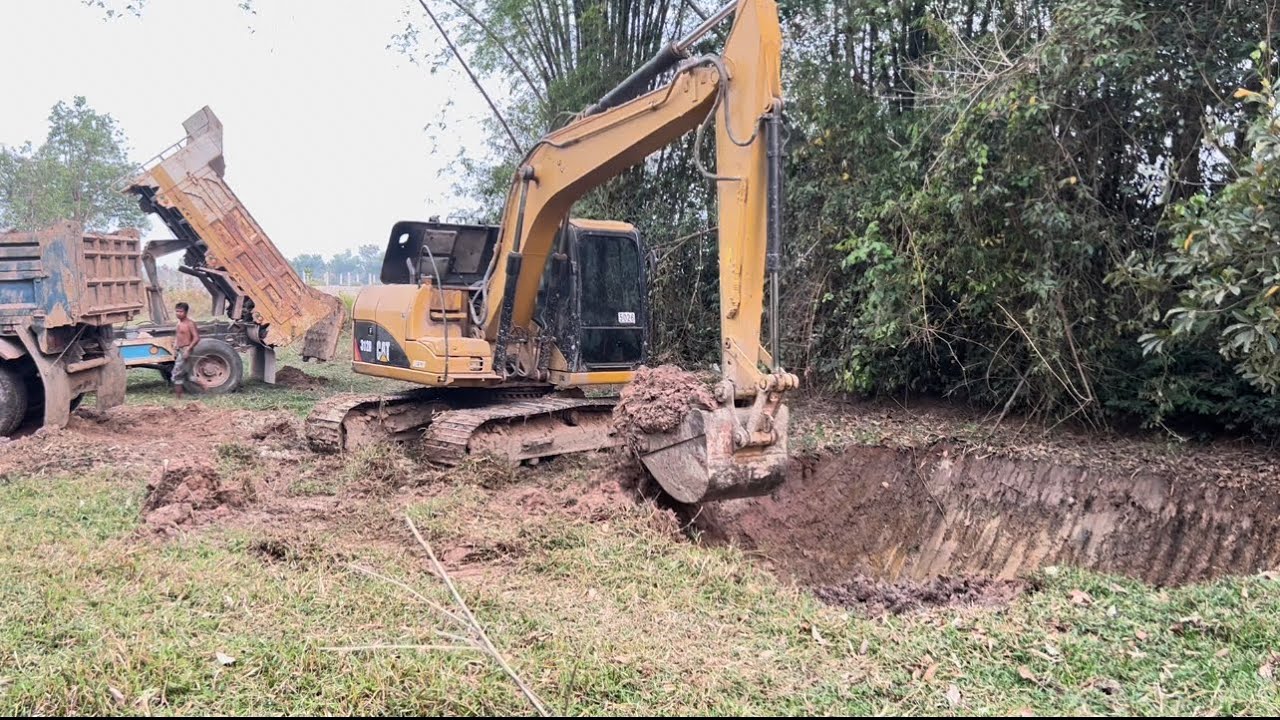 Episode 281:Excavator dig a pond
