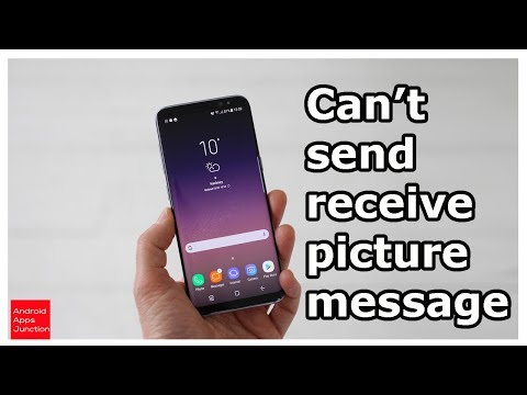 Why can&rsquo;t you send or receive picture message on your android phone