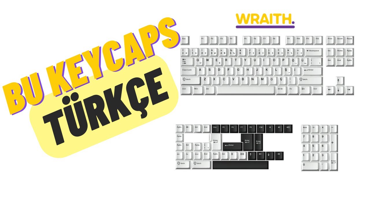 İngilizce klavye almaktan artık çekinme / Keycaps alma rehberi