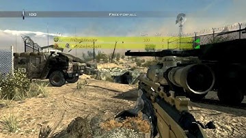 CoD: MW3 1v1 vs McGraphics#3 Live Commentary