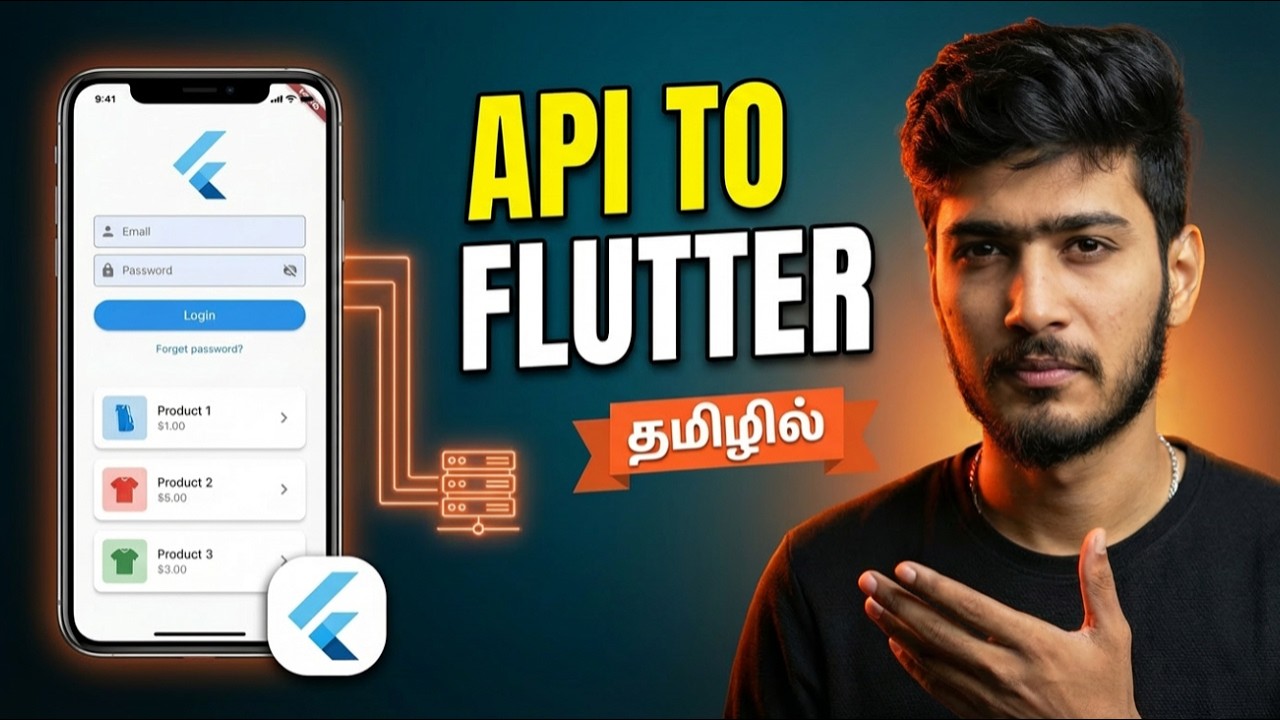 ✅ Complete Flutter API Tutorial (Postman to Code) | Tamil