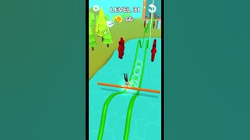 Stunt Rails level 31 #shorts