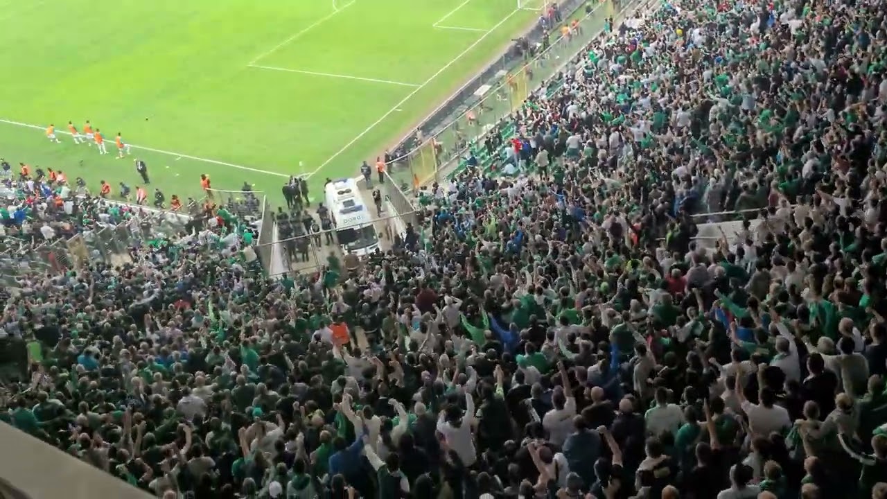 BURSASPOR - KAHRAMANMARAŞSPOR 2.YARI TRİBÜN ŞOVU TEKSAS