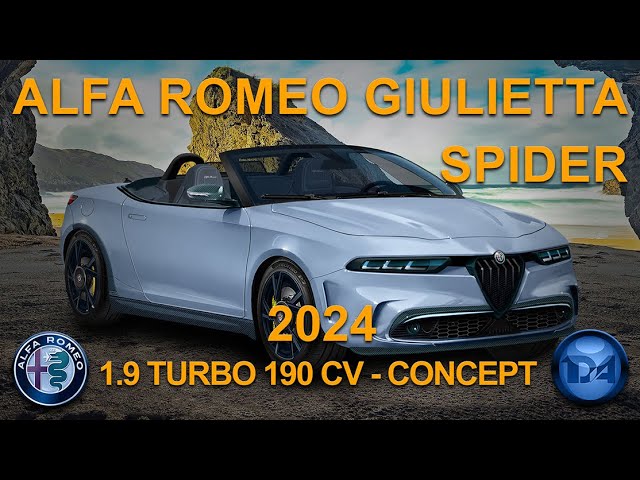 Nuova Alfa Romeo Giulietta 2024, la coda della Brera e il muso