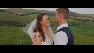 Drochil Castle Farm wedding video - Rachel and Robert wedding film trailer