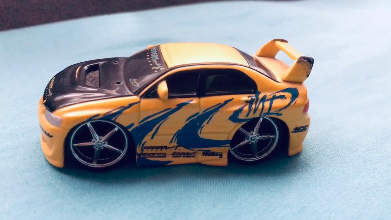 Hot wheels mitsubishi lancer