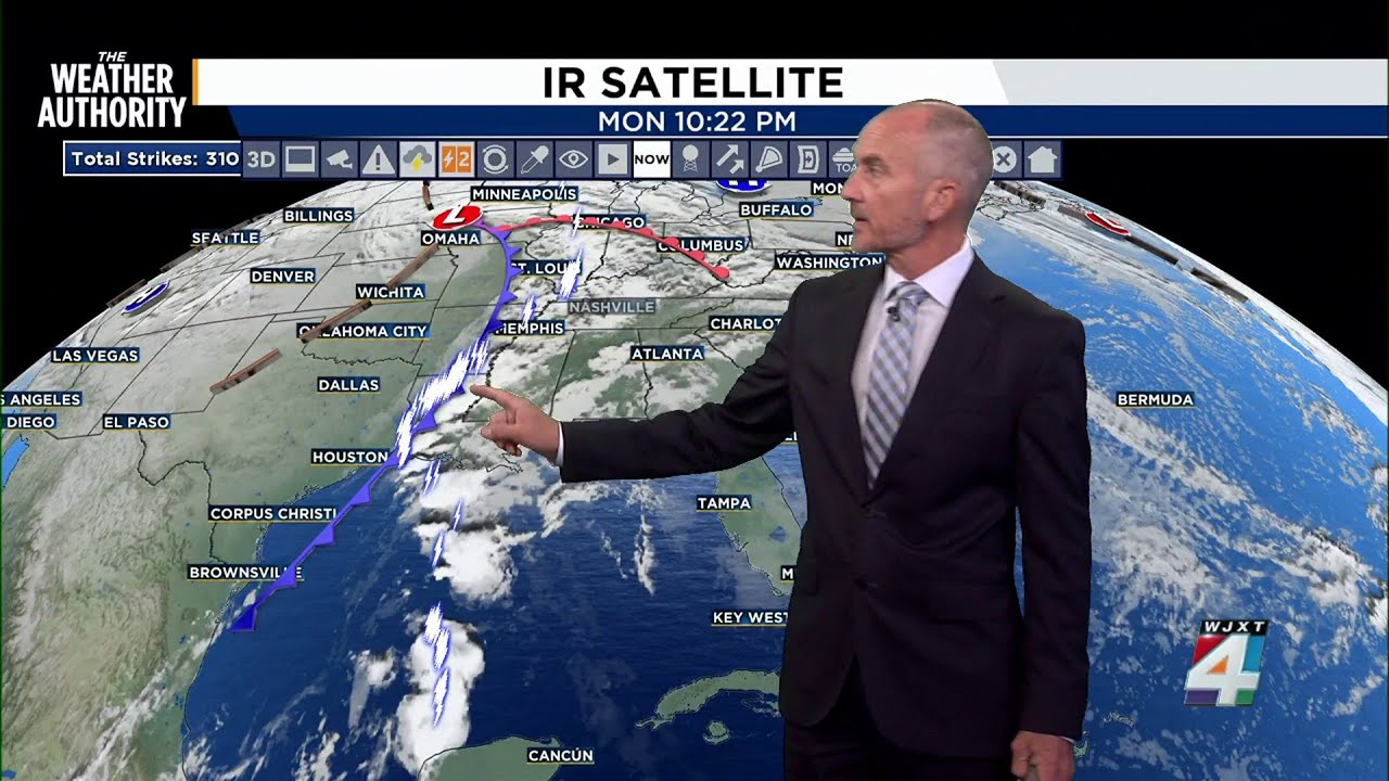 Increasing clouds tomorrow, Showers Wednesday and then much cooler ...