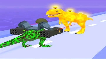 best dinosaur game dino run evolution game 3D gameplay walkthroug