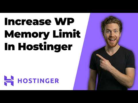 How To Increase WP Memory Limit In Hostinger (2026 Easy Guide)