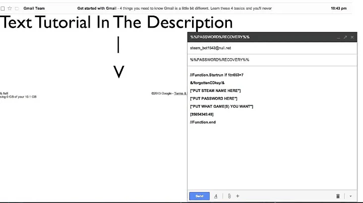 How to get Free steam games with a email bot! working as of 2019!