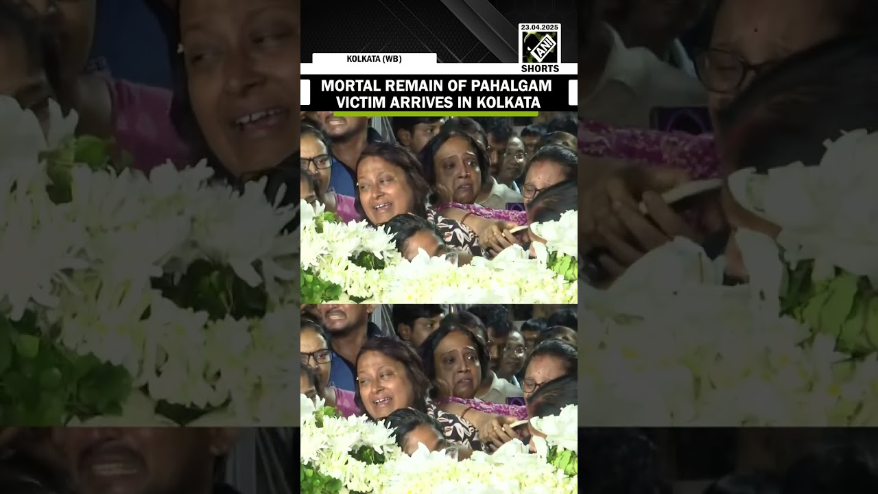 Mortal remains of Samir Guha, killed in Pahalgam terror attack, brought to hometown Kolkata