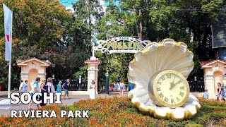 ⁴ᴷ⁶⁰ Walking Sochi: Riviera Park