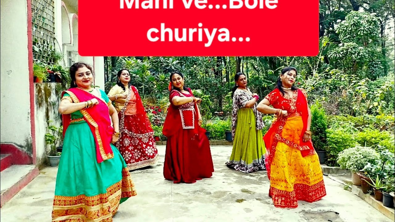 Maahi Ve × Bole Chudiyan• Grace, Energy & Desi Swag 💖 | A Bollywood Wedding Dance Vibe ✨ 🕺💃 |