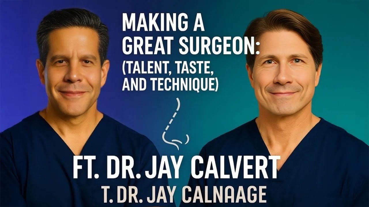Making a Great Surgeon: Talent, Taste, and Technique Ft. Dr. Jay Calvert