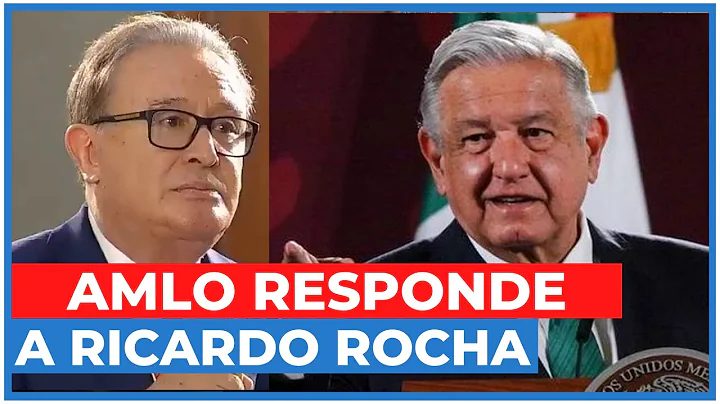 AMLO RESPONDI ante la CENSURA a RICARDO ROCHA por CRITICAR a su gobierno