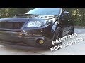 HOW TO PAINT FOG LIGHTS YELLOW